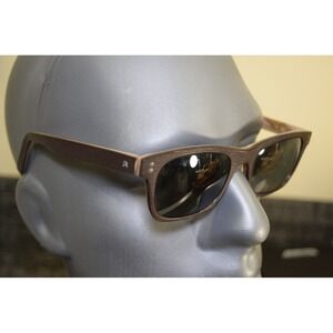 Rocco Rodenstock Germany RR 420 Eyeglasses WOOD TEXTURE Brown WOMENS 50 18 140